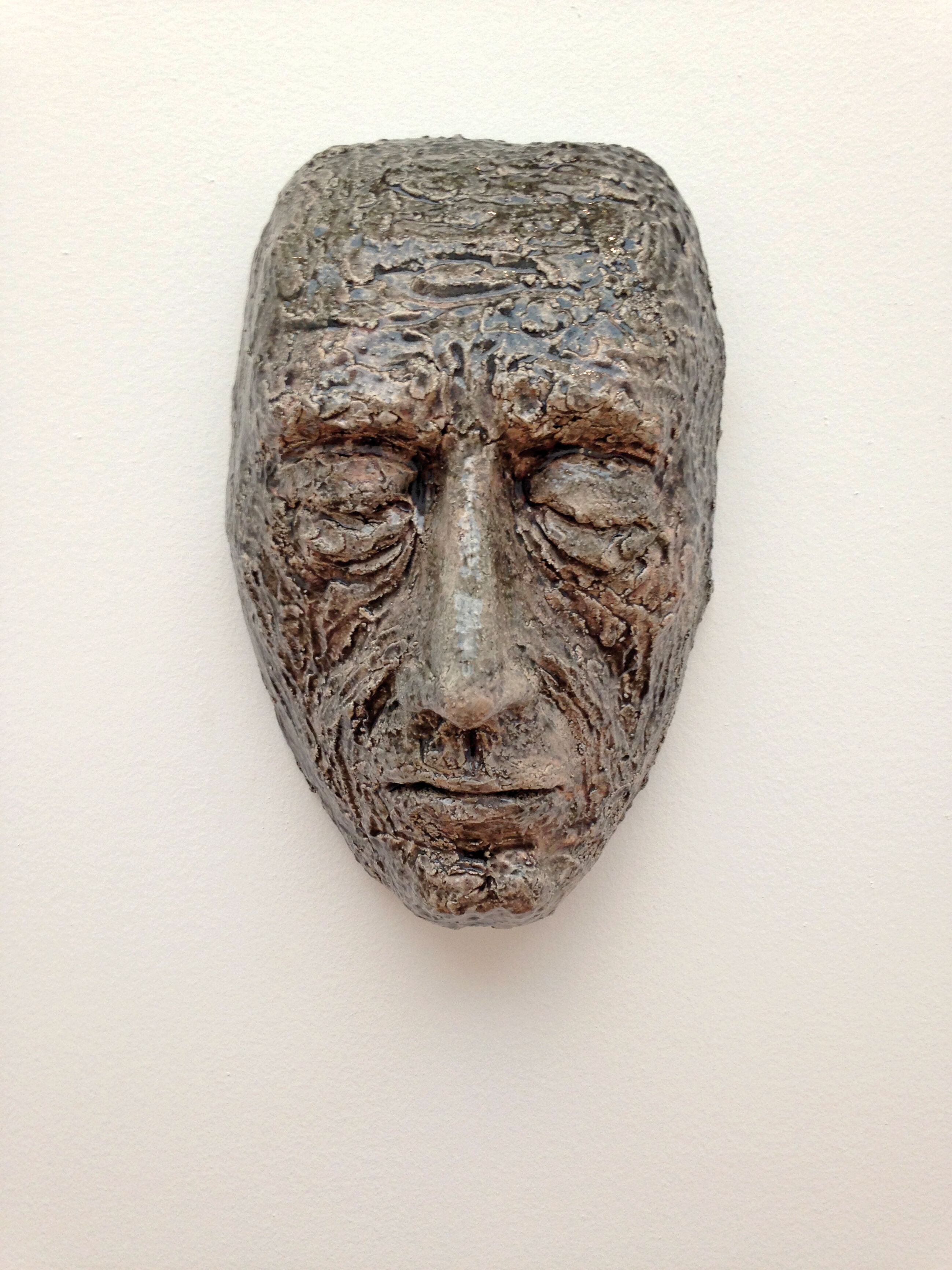 Paloma Varga Weisz, Father, old, 2011 - keramiek, glazuur